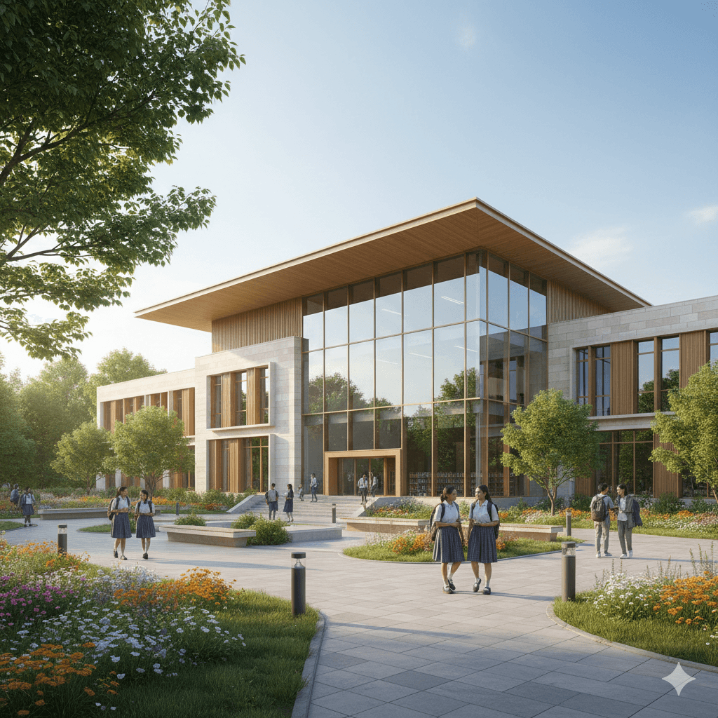 Central Reading Hall with natural lighting and ergonomic seating